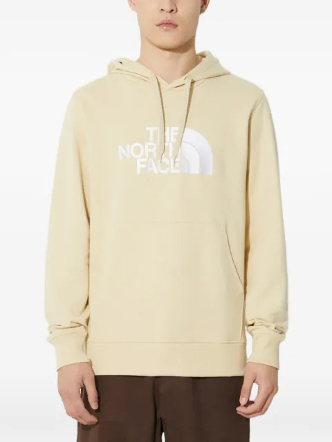 The North Face logo-embroidered drawstring hoodie Neutrals NF00A0TE8D61