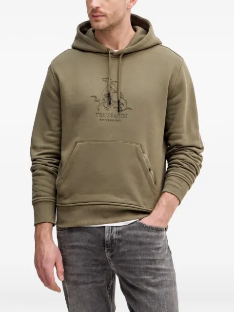 Trussardi graphic hooded sweatshirt Green G8218000117N