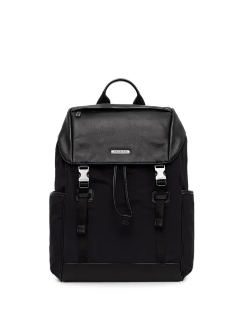 Trussardi Travel buckle-fastening backpack Black Z701E006317N