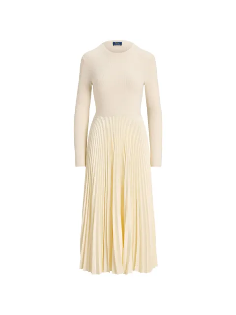 Polo Ralph Lauren pleated midi dress Neutrals 211A97166001