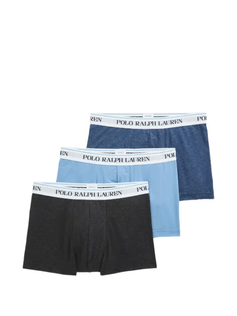 Polo Ralph Lauren logo-waistband boxers (set of three) Blue 714830299025