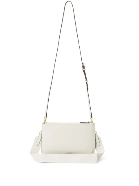 Lauren Ralph Lauren zip satchel shoulder bag Neutrals 431970155004