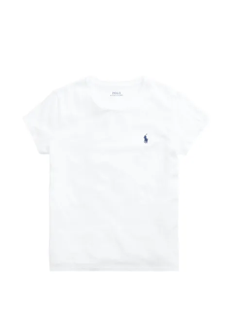 Polo Ralph Lauren logo-embroidered T-shirt White 211747407002