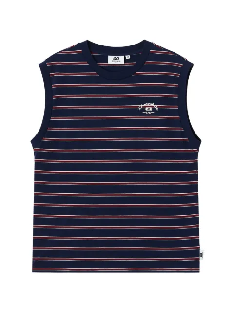 CHOCOOLATE striped sleeveless top Blue B1XVTW01114X