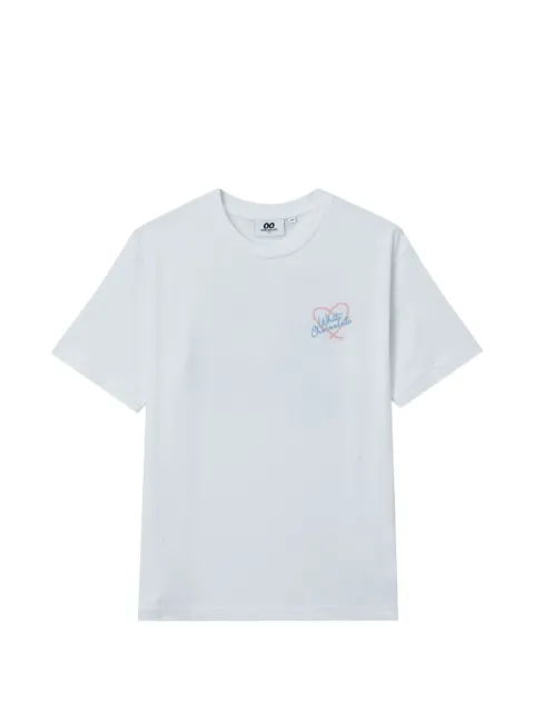 CHOCOOLATE graphic-print T-shirt White B1XTEW01120X
