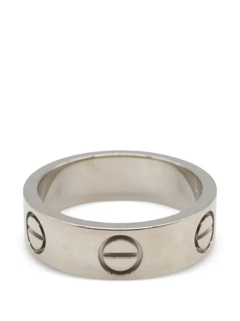 Cartier 1996 Love motif ring Silver 1051240