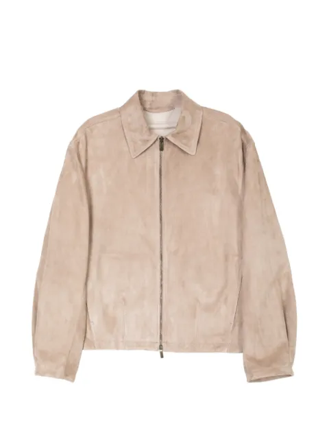 Salvatore Santoro Sabbia zipped jacket Neutrals 50501U