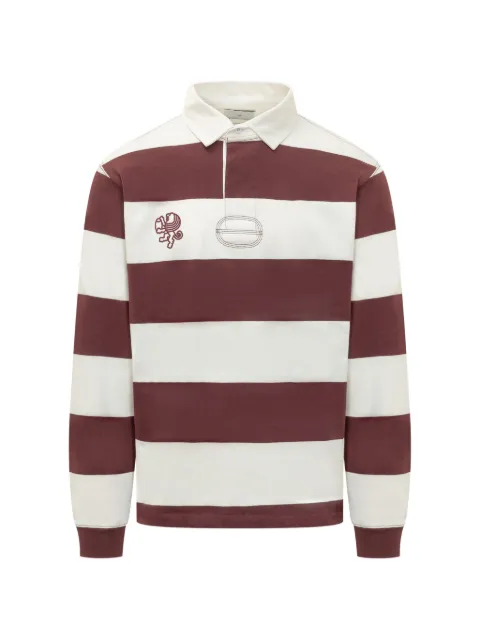 WOC Manchester striped polo shirt Brown 201PO191ST