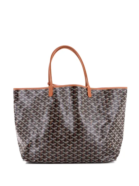 Goyard Pre-Owned Saint Louis Coated Canvas GM tote bag Black SUFBWAY88R6RWB1N