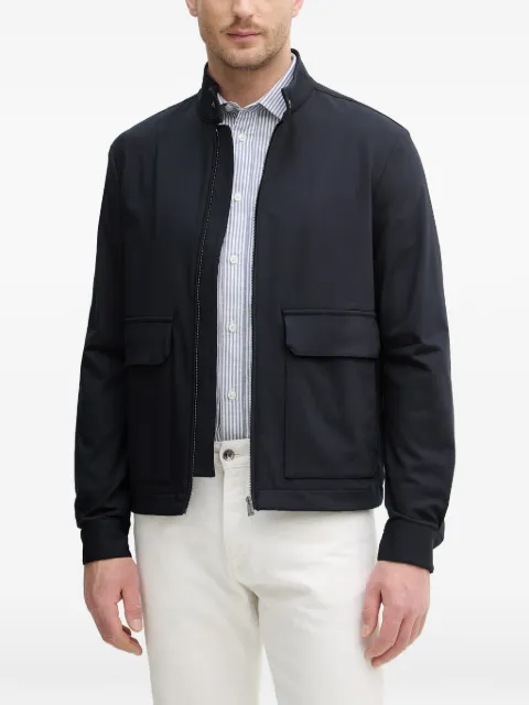 Trussardi zip-up jacket Blue R017M000035N