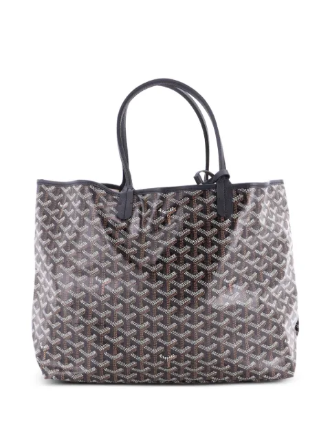 Goyard Pre-Owned Saint Louis Coated Canvas PM tote bag Black GZBM8EHB24OEK84G