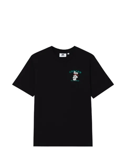 CHOCOOLATE rabbit-print T-shirt Black B1XTEW01053X