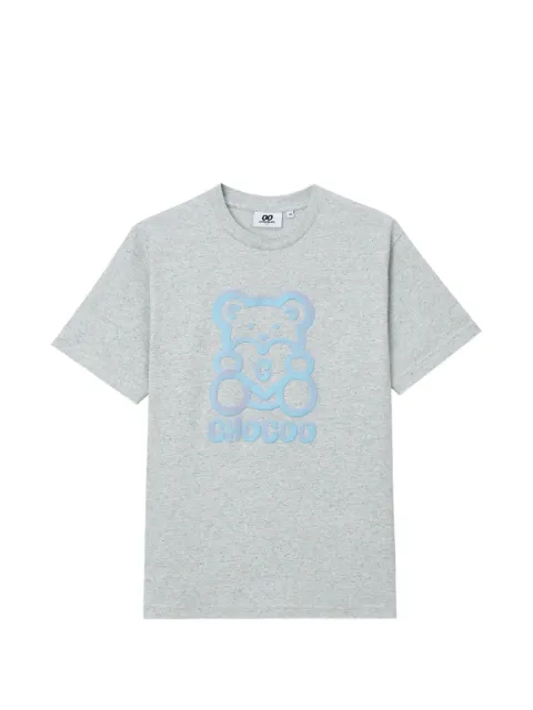 CHOCOOLATE bear-print T-shirt Grey B1XTEW01121X