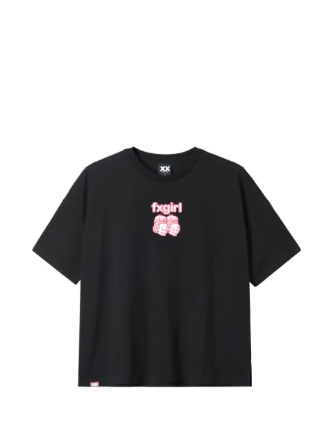 FINGERCROXX crew-neck T-shirt Black FFXTEW01412X