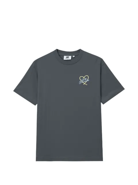 CHOCOOLATE graphic-print T-shirt Grey B1XTEW01120X