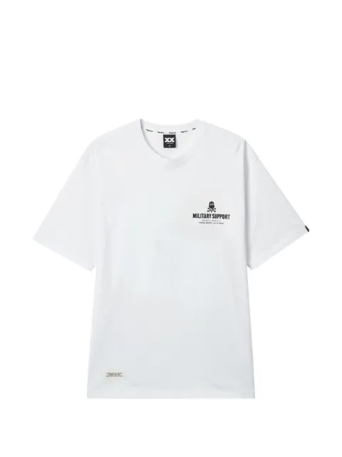 FINGERCROXX logo-print T-shirt White FFXTEM01325X