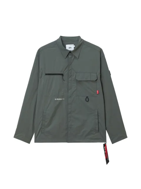 izzue zip pocket jacket Green IZXSJM00606X