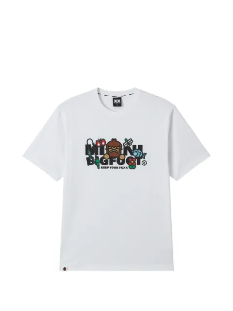 FINGERCROXX printed T-shirt White FFXTEM01346X