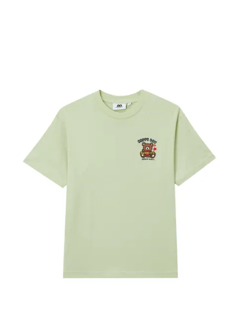 CHOCOOLATE bear-print T-shirt Green B1XTEW01051X