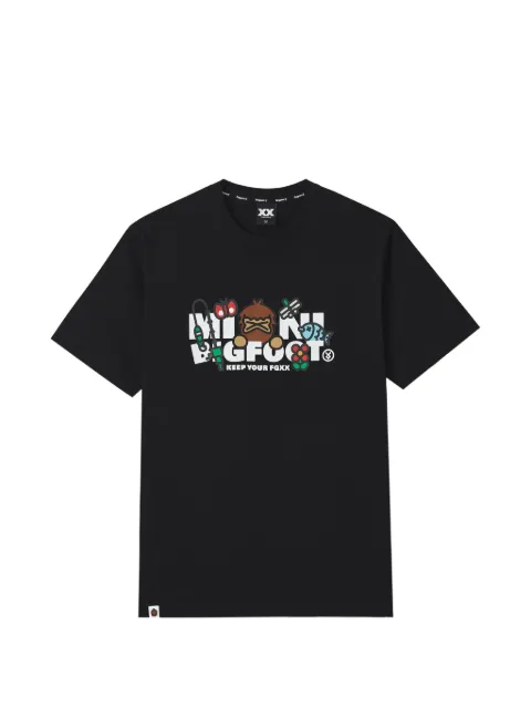 FINGERCROXX printed T-shirt Black FFXTEM01346X