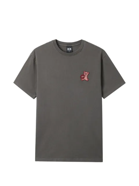 FINGERCROXX crew-neck T-shirt Grey FFXTEW01414X