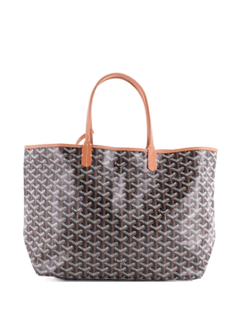 Goyard Pre-Owned Saint Louis Coated Canvas PM tote bag Brown 38NOU95MRM0SIXR0