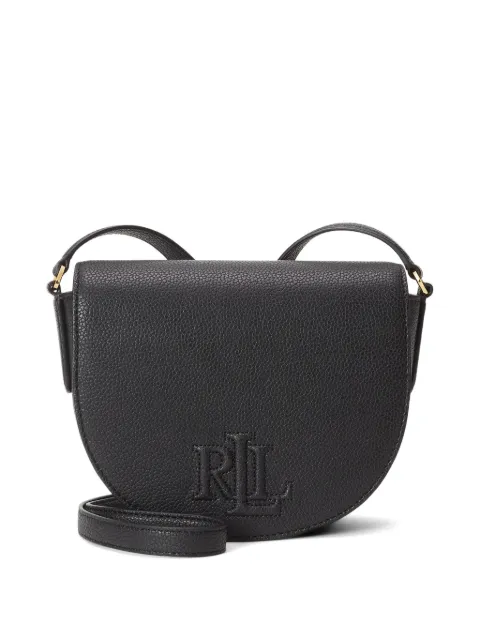 Lauren Ralph Lauren embossed-logo cross body bag Black 431968304002