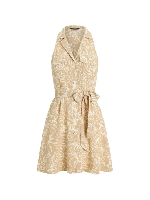 Lauren Ralph Lauren floral shirt dress Neutrals 200P10916