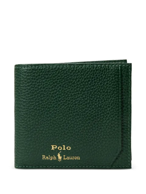 Polo Ralph Lauren grained coin wallet Green 405963225004