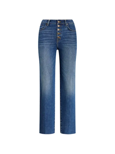 Lauren Ralph Lauren button frayed jeans Blue 200951096001