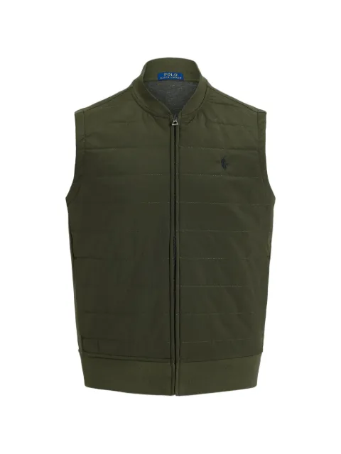 Polo Ralph Lauren quilted-panel gilet Green 710B15697001