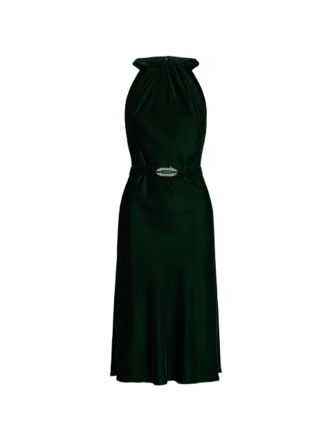 Lauren Ralph Lauren belted midi dress Green 200951792001