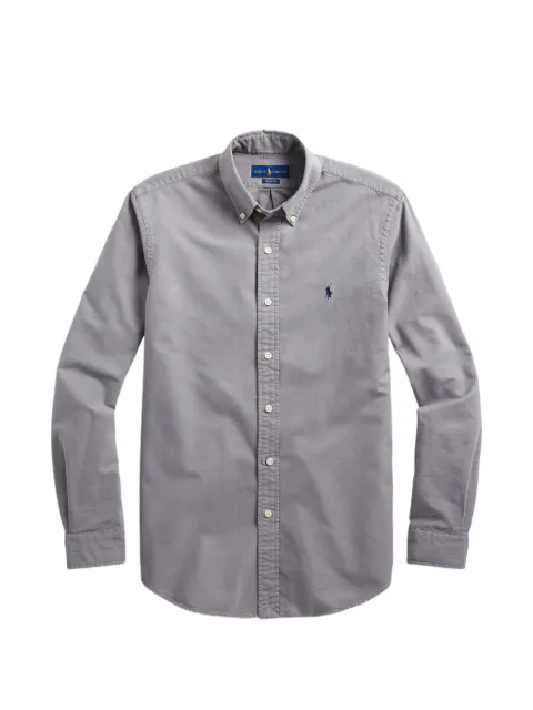 Polo Ralph Lauren buttoned logo shirt Grey 710852165017