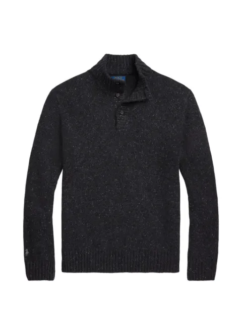 Polo Ralph Lauren button-neck sweater Grey 710918136002