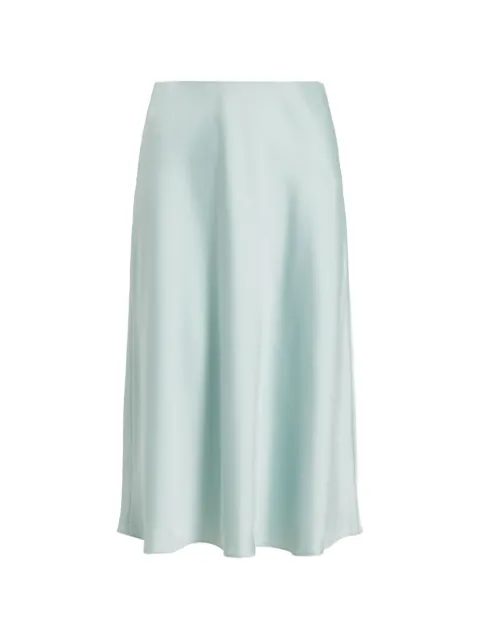 Lauren Ralph Lauren satin-finish slip skirt Green 200963405