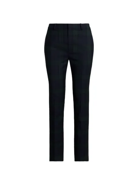 Lauren Ralph Lauren plaid-pattern trousers Blue 200956651001