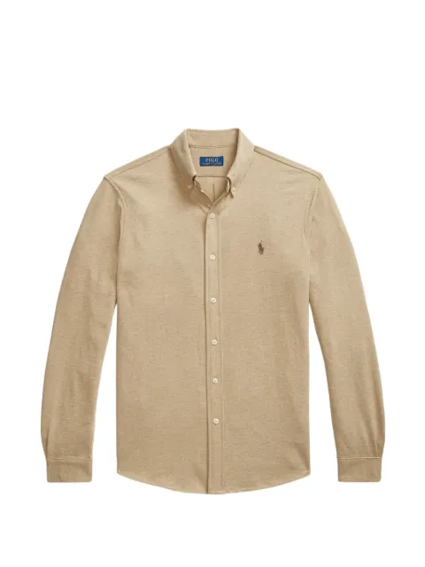 Polo Ralph Lauren logo shirt Neutrals 710690654043