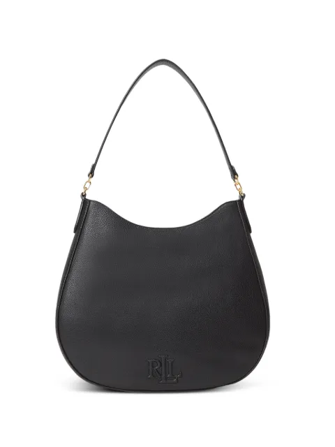 Lauren Ralph Lauren logo-embossed shoulder bag Black 431P07285