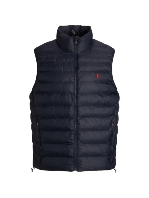 Polo Ralph Lauren Beaton logo quilted gilet Blue 710968289001