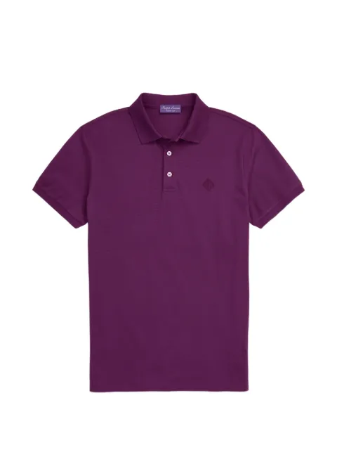 Polo Ralph Lauren embroidered-logo piqué polo shirt Purple 790919992011