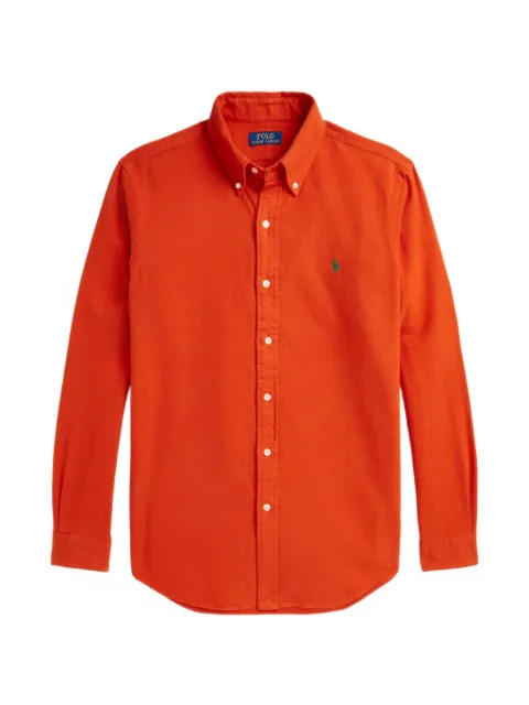 Polo Ralph Lauren Polo Pony-embroidered shirt Orange 710950375003