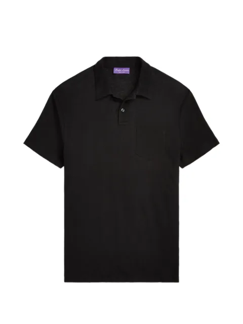 Polo Ralph Lauren chest-pocket polo shirt Black 790933575003