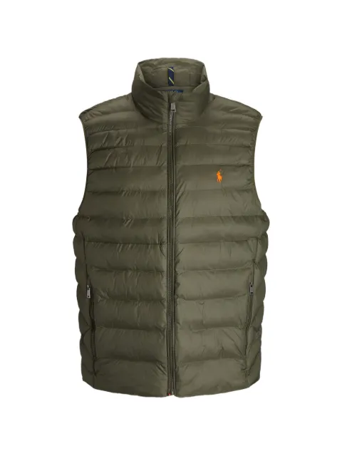 Polo Ralph Lauren zip quilted gilet Green 710968289005