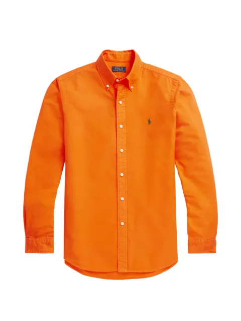 Polo Ralph Lauren button-down collar shirt Orange 710798540040
