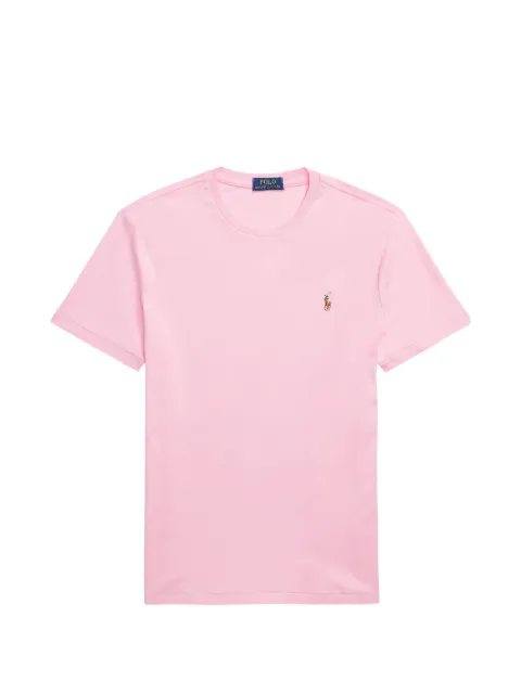 Polo Ralph Lauren embroidered-logo T-shirt Pink 710803228005