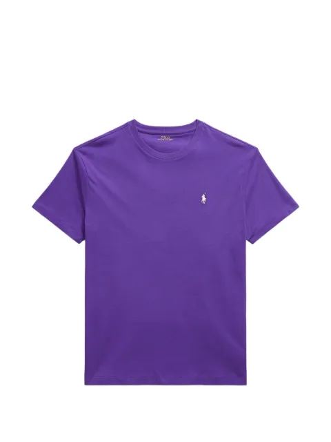 Polo Ralph Lauren logo-embroidered T-shirt Purple 710907741046
