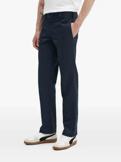 DICKIES logo-detail trousers Blue DK0A4XK9DNX