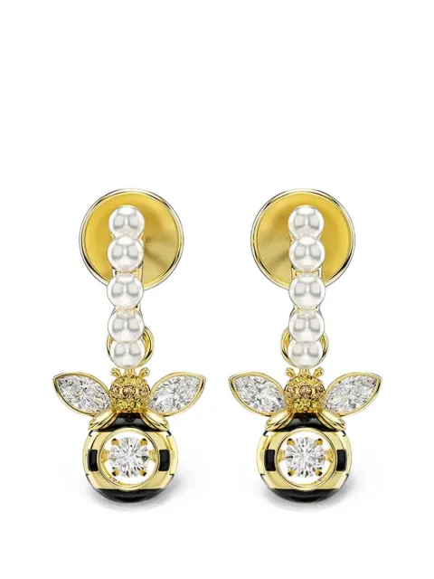 Swarovski Idyllia drop earrings Gold 5742678