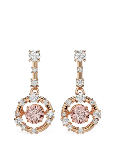Swarovski crystal-embellished drop earrings Pink 5744239