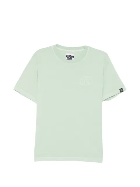 SPORT b. by agnès b. logo-print cotton T-shirt Green 1409QF8J